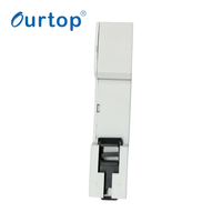 Ourtop Nouveau design Interrupteur minuterie intelligent WiFi 40A avec compteur d'électricité, compatible Alexa Google et fonction de mémoire