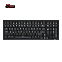 Clavier mécanique de jeu Royal Kludge RK RK98 98 touches LED Hotswap 2.4g rechargeable, clavier mécanique de jeu RGB