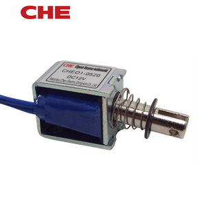 CHEO1-0520 Mini Solenoide de Empuje y Tracción de Marco Abierto, Actuador de <span class=keywords><strong>Motor</strong></span> en Miniatura y Solenoide - Product Image 2