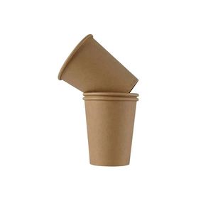 Gobelet à café en papier à paroi simple personnalisé imprimé de 16 oz, biodégradable et isolé, pour boissons chaudes et froides - Product Image 3