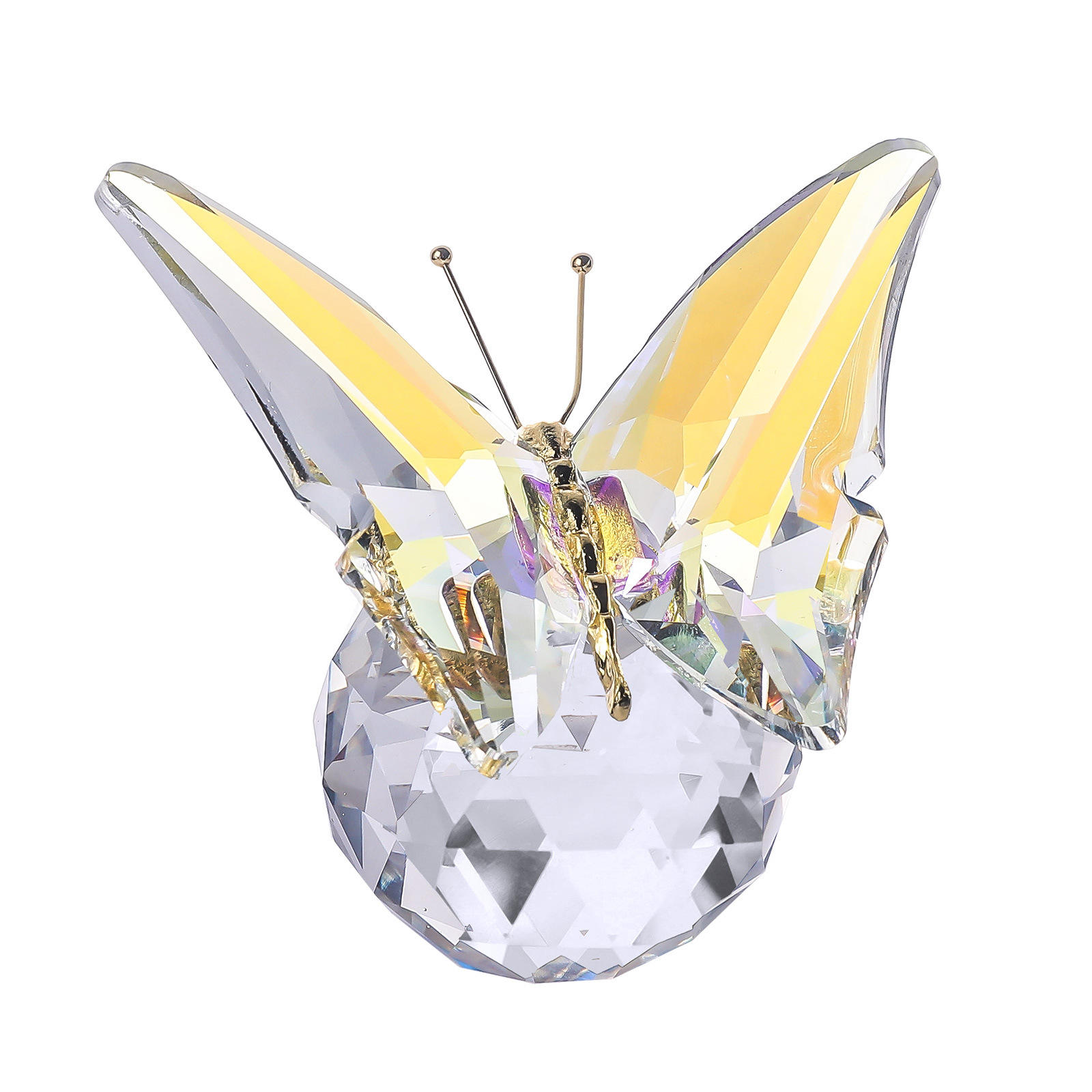 ตัวเรือนโลหะรูปผีเสื้อ ABColor72 * 60 * 62mm106g