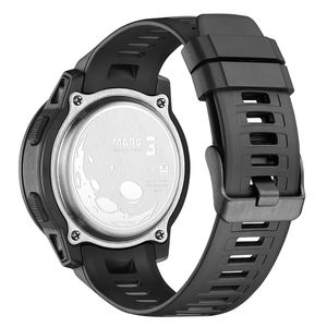 Montre connectée DF NORTH EDGE Mars 3 avec boîtier LDS numérique, étanche IP68, écran AMOLED, bracelet en acier carré, montre de sport - Product Image 3