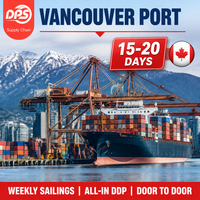 Transitaire Chine-Canada, transport maritime FCL/LCL, consolidation, DDP, porte-à-porte, agent entrepôt Calgary