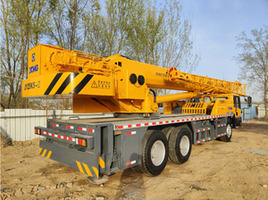 Grúa sobre Camión Usada de 40m, Grúa Móvil de 25 Toneladas con Gran Altura de Elevación, Componentes Principales Incluidos: Caja de Cambios, Motor, Rodamientos - Product Image 2