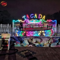 Manège Disco Crazy : Manège rebondissant portable, attraction de fête foraine, manège à sensations fortes en extérieur pour location de terrain de jeux