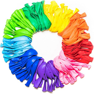Biodegradabile palloncino decorazione della festa nuziale di compleanno del capretto 12 Pollici Colorato <span class=keywords><strong>Arcobaleno</strong></span> lattice <span class=keywords><strong>palloncini</strong></span> di elio - Product Image 1