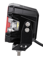 Feux de conduite LED haute luminosité de 3 pouces, multicolores RGB, 4x4, feux de travail tout-terrain, éclairage latéral pour camion, éclairage extérieur automobile