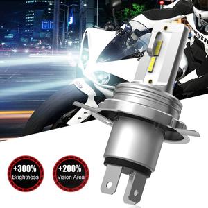 Bevinsee 18W H4 9003 1860 CSP lampada 6000K Hi/Low Beam moto LED lampadine per fari per <span class=keywords><strong>Yamaha</strong></span> <span class=keywords><strong>XVS</strong></span> 1300 Custom 250 650 <span class=keywords><strong>950</strong></span> 1100 - Product Image 1