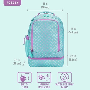 Personalizzato impermeabile Kawaii <span class=keywords><strong>Anime</strong></span> elegante borsa da scuola per bambini a sublimazione per studenti adolescenti zaino Unisex 2024 per ragazza - Product Image 3