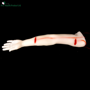 Modelo anatómico médico transparente, entrenador de brazo de Control de hemorragia con material de silicona compuesto - Product Image 2
