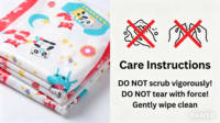 Lot de 2 culottes absorbantes ABDL en PVC imperméable imprimé, couvre-couches réutilisables anti-fuites pour l'incontinence