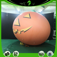Modèle de citrouille gonflable d'Halloween publicitaire Jack-o '-lanterne gonflable d'Halloween personnalisée pour la décoration