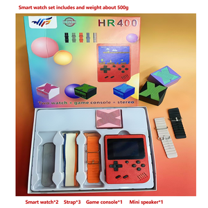 Смарт-часы ZongX 2 с игровой консолью и мини-колонкой, подарочный набор Series11 Ultra3, низкая цена, 7-в-1, для мужчин и женщин, большой экран, HR400 - Product Image 3