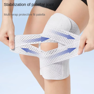 Genouillère fine et respirante pour hommes et femmes, protection améliorée du ménisque pour la course à pied et les sports, soulagement des blessures articulaires du genou - Product Image 4
