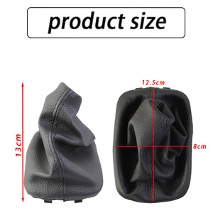 Kia Car <b>Gear</b> <b>Knob</b> Leather 5 6 Speed Automatic Shift <b>Knob</b> Ergonomic Fitment - Product Image 5