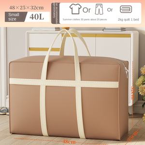 Sac de rangement pour vêtements de grande capacité <span class=keywords><strong>Film</strong></span> de protection Cross-Border Special Thickened Quilt Finishing Bagages Strong PE - Product Image 6