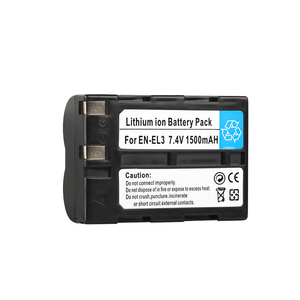 Batería EN-EL3 de 7.4V y 1500mAh para Cámaras Nikon EN-EL3E D100 100SLR D50 D70 D70S D200 <span class=keywords><strong>D80</strong></span> D90 - Product Image 5