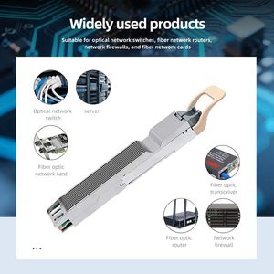 Kexint MMS4X00-NS400 400gbase-dr4 1310nm osfp phẳng hàng đầu sợi quang thiết bị với DOM MPO-12/APC 500m đạt - Product Image 4