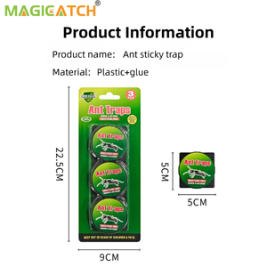 Trampas de pegamento para hormigas Magicatch, suministro directo del fabricante, no tóxicas, seguras, sin pesticidas, para el hogar, la cocina y la despensa. - Product Image 2