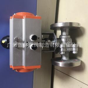 Vanne à bille pneumatique en PVC pour le traitement de l'eau, ouverture rapide, fermeture rapide, respectueuse de l'environnement, contrôlée pneumatiquement - Product Image 3