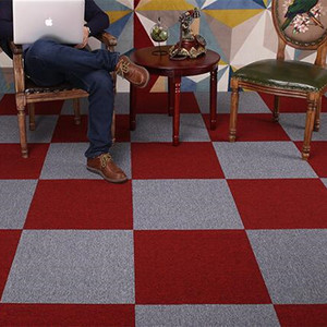 Dalles de moquette commerciales à motif gris anthracite foncé, très résistantes, pour bureaux, 50x50 <span class=keywords><strong>100x100</strong></span> - Product Image 6