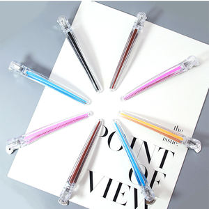 Pinzas de Pelo de Plástico Tipo Pico de Pato/Cocodrilo Personalizadas al por Mayor para Barbería, Horquillas para Maquillaje y Peluquería - Product Image 5