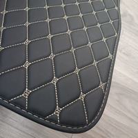 Tapis de voiture LED avec contrôle par application, éclairage étoilé à fibre optique, tapis de sol en cuir pour voiture, tapis en cuir avec éclairage à fibre optique