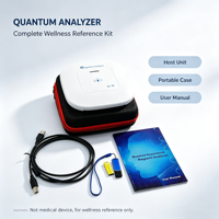 2026 Hand Touch 10th Quantum Magnetic Resonance Detector Tingkatkan Kesehatan Bisnis Anda Mesin Pengujian Kesehatan