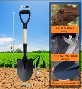 Nouvelle pelle à sable compacte Shavol 2026 avec trous pour un creusement automatisé, pelle en plastique verte pour la maison et le jardin - Product Image 5