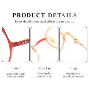 Pequeñas <span class=keywords><strong>gafas</strong></span> <span class=keywords><strong>de</strong></span> titanio <span class=keywords><strong>Gafas</strong></span> Retro Hermoso marco óptico <span class=keywords><strong>Comprar</strong></span> <span class=keywords><strong>gafas</strong></span> en línea <span class=keywords><strong>Gafas</strong></span> negras para damas - Product Image 2