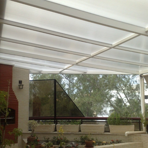 الأشعة فوق البنفسجية المقاومة الملونة التوأم الجدار ورقة جوفاء سعر البيت الأخضر ورق بولي كربونات - Product Image 4