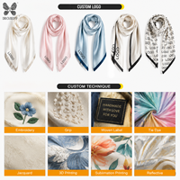 Écharpe en twill de soie de marque IROJEFF, texture élégante, ourlet roulotté à la main, cadeau de luxe pour femmes, qualité supérieure, mode