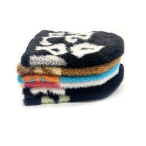 Gorro de piel de Marta de imitación de punto personalizado de estilo caliente de invierno - Product Image 1