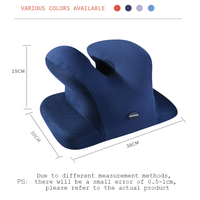 Nouvelles innovations en gros chaise de bureau de voyage support de table pour le cou rembourré sieste en forme de L oreiller de sieste doux et confortable