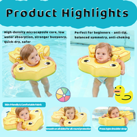 PiaoPiao poisson enfant natation pieuvre aisselles anneau Non gonflable PVC écologique Durable léger Portable étanche nager