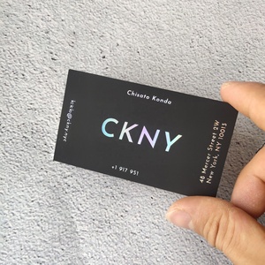 600gsm Cotton Giấy Cạnh Màu Tùy Chỉnh Letterpressed Thẻ Kinh Doanh In Ấn - Product Image 3