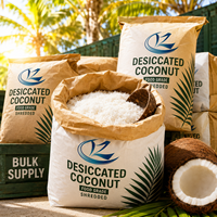 Noix de coco râpée de qualité alimentaire, flocons de noix de coco naturels, noyau de noix de coco, marque RENZE, durée de conservation de 12 mois pour la pâtisserie