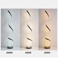 Lampe sur pied LED E27 RGB pour hôtel, salon, style nordique contemporain, créative, minimaliste, avec éclairage d'arc intelligent pour piste de danse
