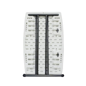 Tavolo in plastica bianco pieghevole portatile da picnic all'aperto piccolo tavolo in HDPE - Product Image 3