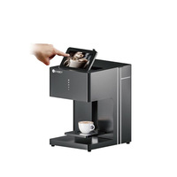 Mesin Printer Latte Art Otomatis Baru XP600 Print Head Multi Warna Portabel untuk Label/Kartu, Cocok untuk Kedai Kopi dan Restoran