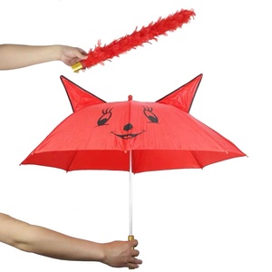 Accessoires de magie plumeau fleur changement irrégulier parapluie drapeau décolorer tours étape inattendue - Product Image 4