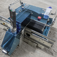 Robot de pose de carreaux d'intérieur, mini robot laser de nivellement de sol à chape sèche, machine de construction, machine de nivellement de sol en mortier de ciment
