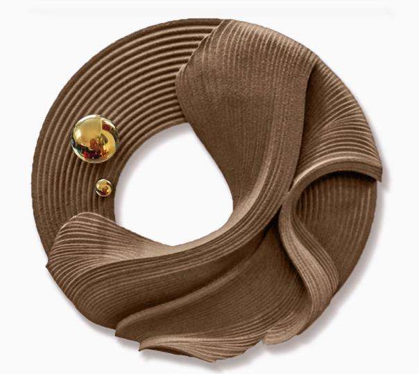 สีน้ำตาล