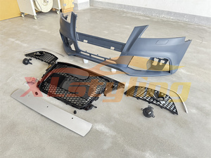 Rejilla de parachoques delantero XLstyling Car Conversion Facelift con labio divisor delantero para AUDI <span class=keywords><strong>A3</strong></span> 8P 2008 actualización a <span class=keywords><strong>2012</strong></span> - Product Image 5