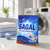 Poudre Détergente Parfumée Anti-Odeur SAGAL Marque Privée 100g Recrutement d'Agents