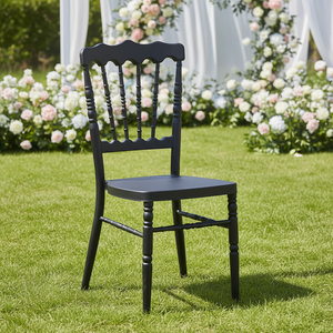 Chaise Napoléon en métal empilable, portable et durable, idéale pour les événements, les fêtes, les banquets, les mariages et la <span class=keywords><strong>location</strong></span> hôtelière - Product Image 6