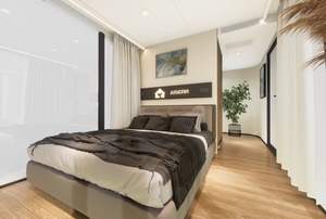 <span class=keywords><strong>Maison</strong></span> mobile <span class=keywords><strong>d</strong></span>'usine <span class=keywords><strong>Maison</strong></span> capsule écologique Espace de contrôle intelligent <span class=keywords><strong>Maison</strong></span> préfabriquée 110-240V CE - Product Image 3