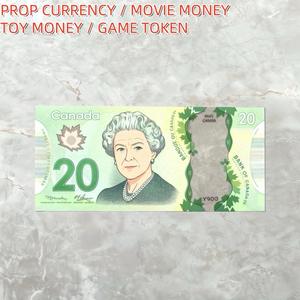 Dinero <span class=keywords><strong>de</strong></span> <span class=keywords><strong>Juguete</strong></span> <span class=keywords><strong>de</strong></span> Dólares Canadienses Ultrafinos para Bodas, Navidad, Cumpleaños y Eventos - <span class=keywords><strong>Billetes</strong></span> <span class=keywords><strong>de</strong></span> Plástico Realistas y Ecológicos - Product Image 3