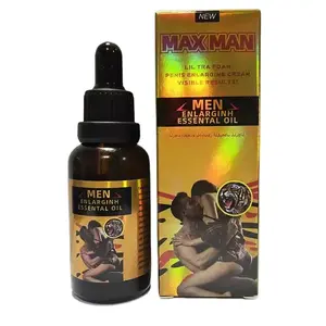 Factory Price Real Man Health Care Private Area Training OEM Herbal Men's Big Long Size Enlargement Oil Men Massage Oil for Male