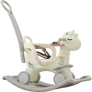Vendi bene nuovo tipo vendita vari gelato cavallo a dondolo bambino cavallo a dondolo giro sul giocattolo
